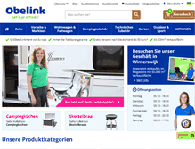 Tablet Screenshot of obelink.de